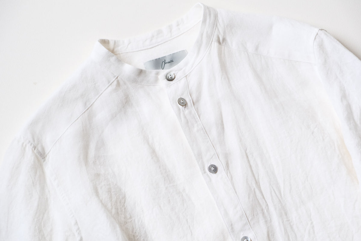 amachi. Side Slit Shirt - Off White