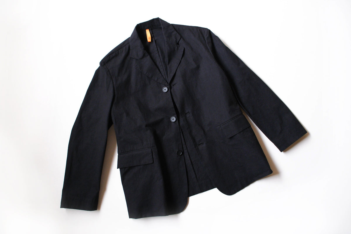 MAN-TLE JACKET R16Y2 Black Wax – hakimono_sekizuka Online Store