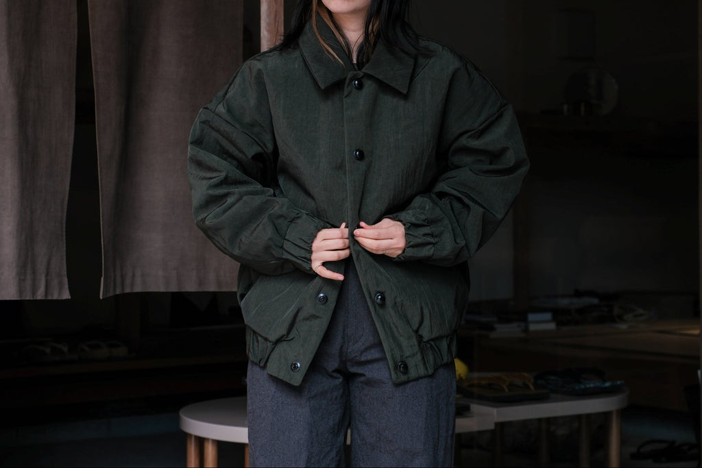 MAN-TLE　R21D3 "Down Blouson" Jungle Nylon