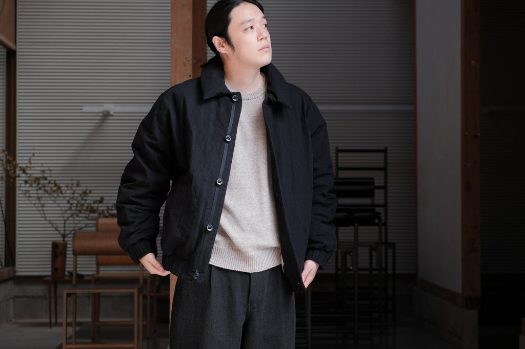MAN-TLE DOWN BLOUSON R0D3 Black Wax