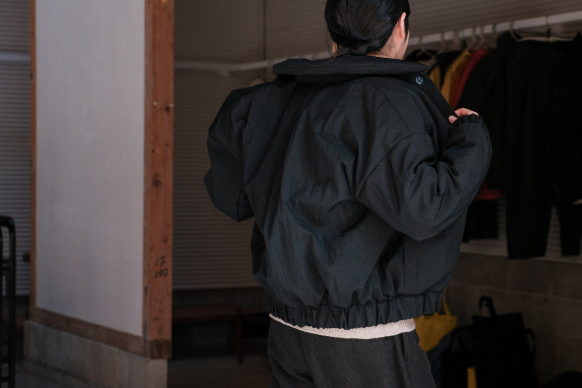 MAN-TLE DOWN BLOUSON R0D3 Black Nylon