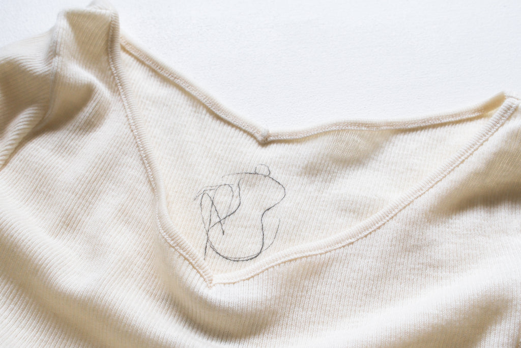 MALU BILLIE -Double V-neck long sleeve-