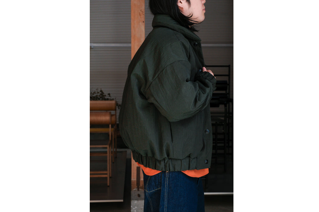 MAN-TLE　R21D3 "Down Blouson" Jungle Nylon
