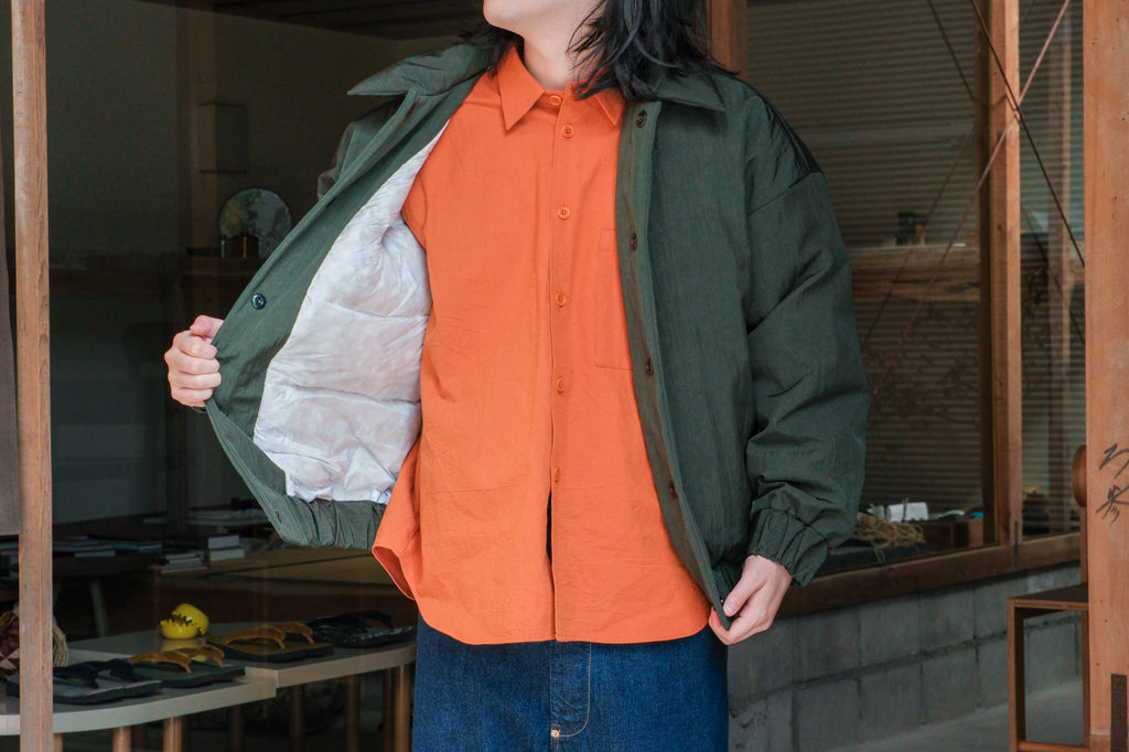 MAN-TLE　R21D3 "Down Blouson" Jungle Nylon