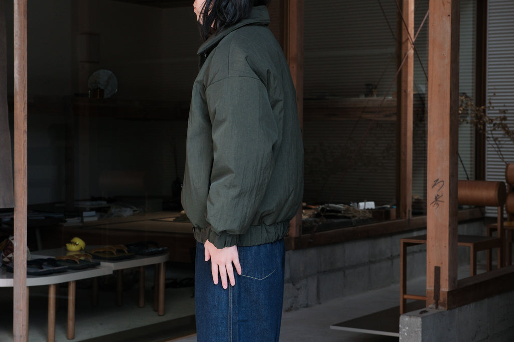 MAN-TLE　R21D3 "Down Blouson" Jungle Nylon