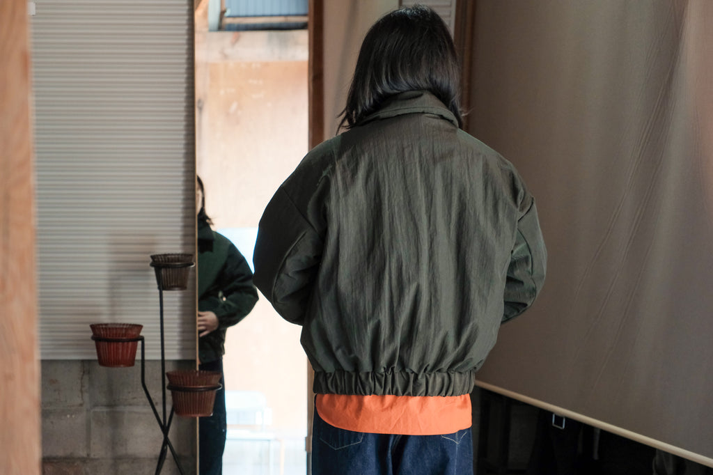 MAN-TLE　R21D3 "Down Blouson" Jungle Nylon