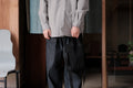 MAN-TLE R0B1 "MINI TOTE" BLACK NYLON