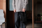 MAN-TLE　R0B1 " MINI TOTE" BLACK NYLON