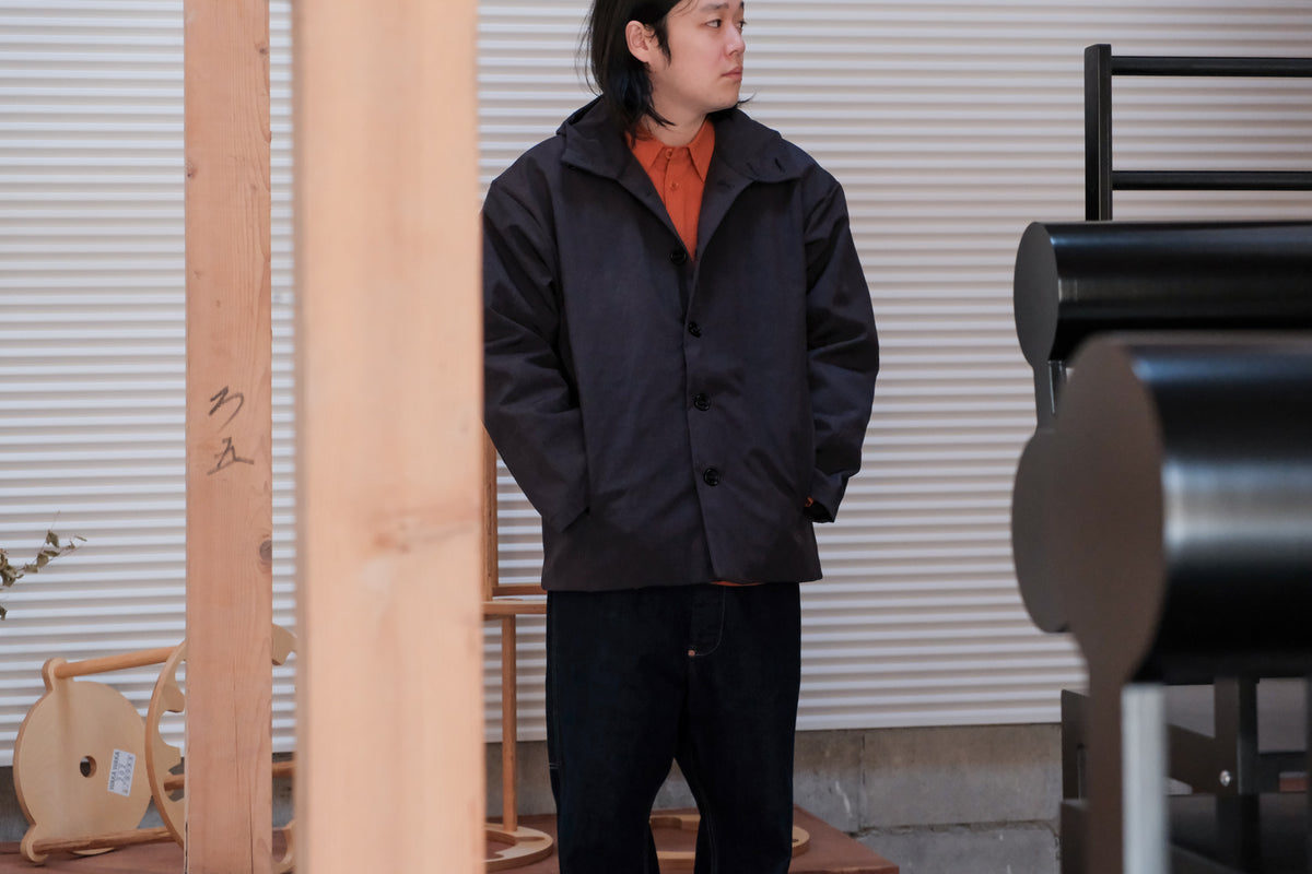 MAN-TLE　R21Y3 "Gill Jacket" Monitor Nylon