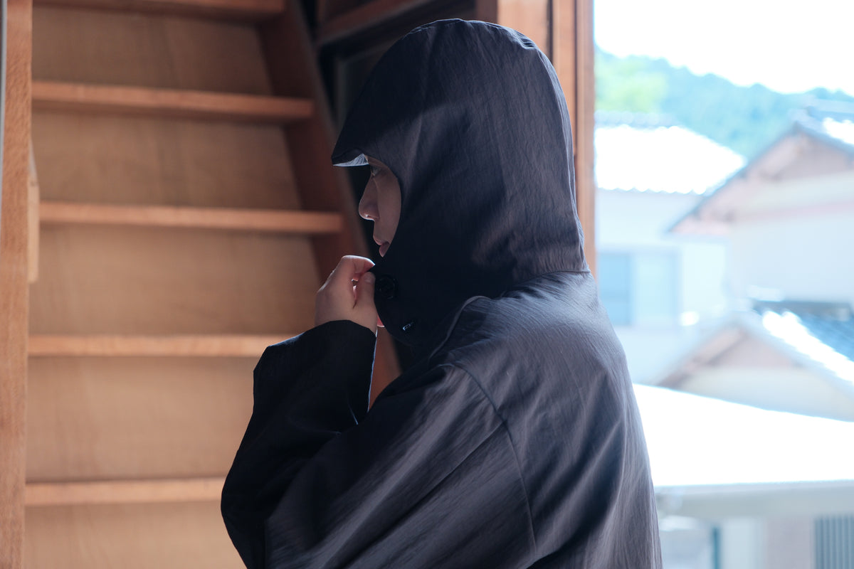 MAN-TLE　R21Y3 "Gill Jacket" Monitor Nylon