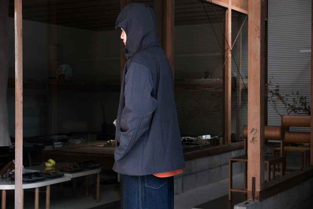 MAN-TLE　R21Y3 "Gill Jacket" Monitor Nylon