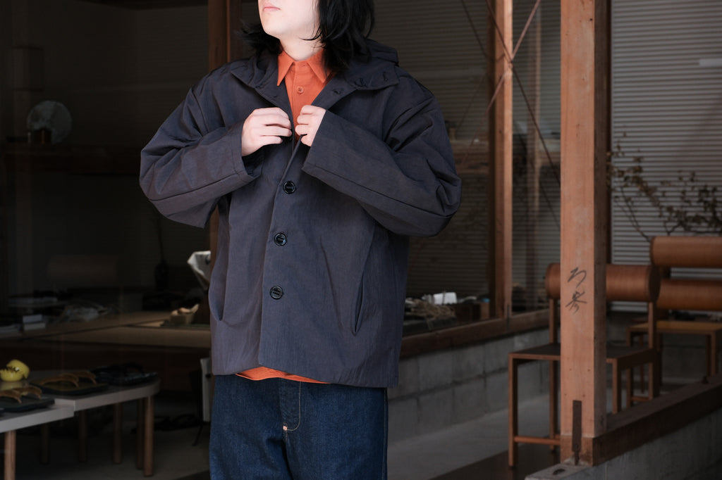 MAN-TLE　R21Y3 "Gill Jacket" Monitor Nylon