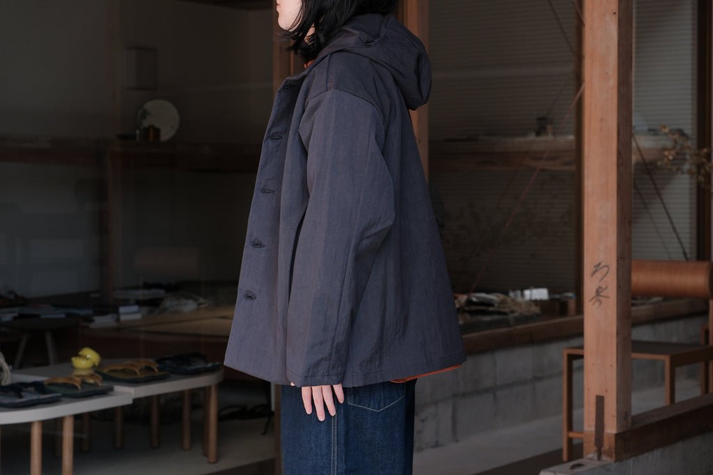 MAN-TLE　R21Y3 "Gill Jacket" Monitor Nylon