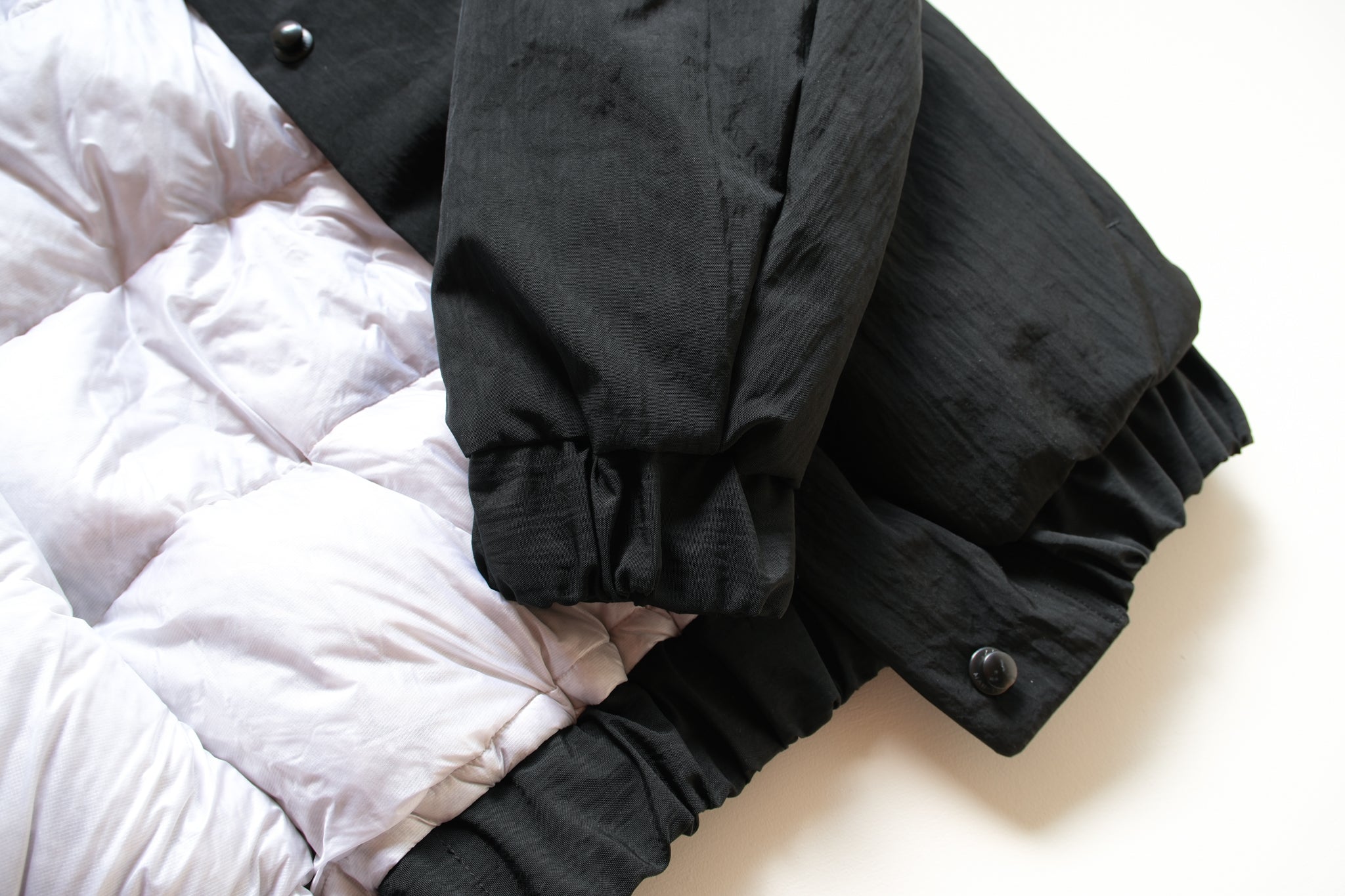 MAN-TLE DOWN BLOUSON R0D3 Black Nylon – 履物関づか 岩倉AA Online Store