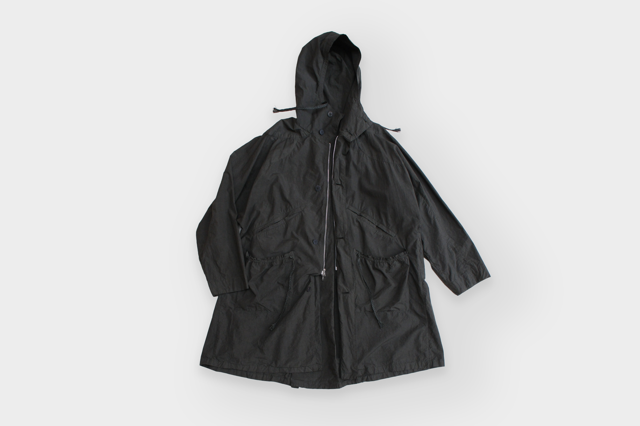 amachi.　Fabric Forming Field Coat