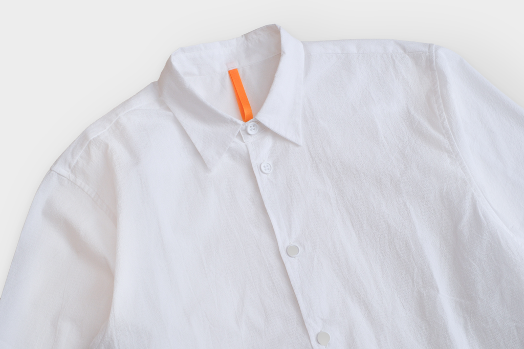 MAN-TLE R0S8 "Weather Shirt" Double White Cordlane