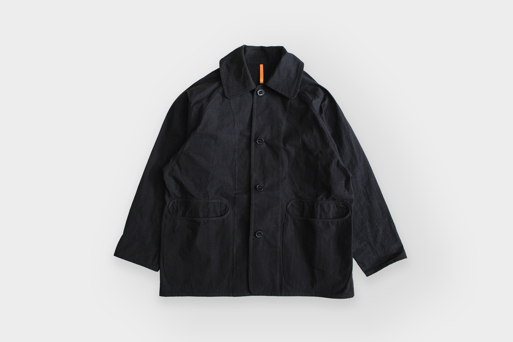 MAN-TLE　R20S3 "Soft Shirt" Black Wax