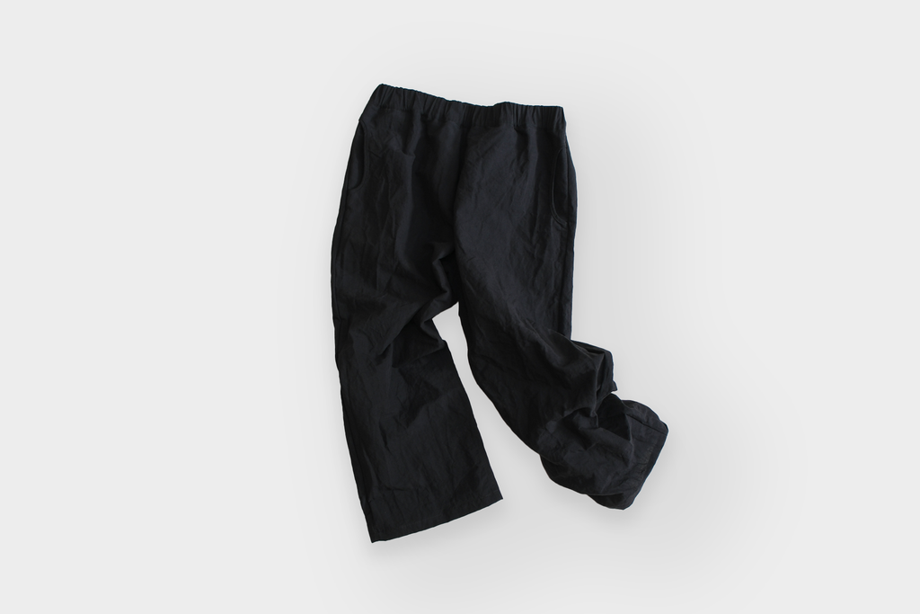R20P5 "Solid Pants" Black Linen