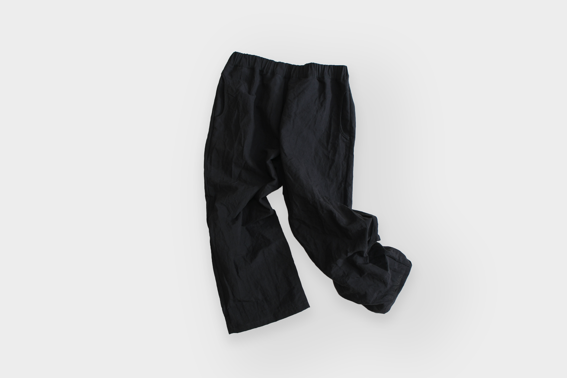 R20P5 "Solid Pants" Black Linen
