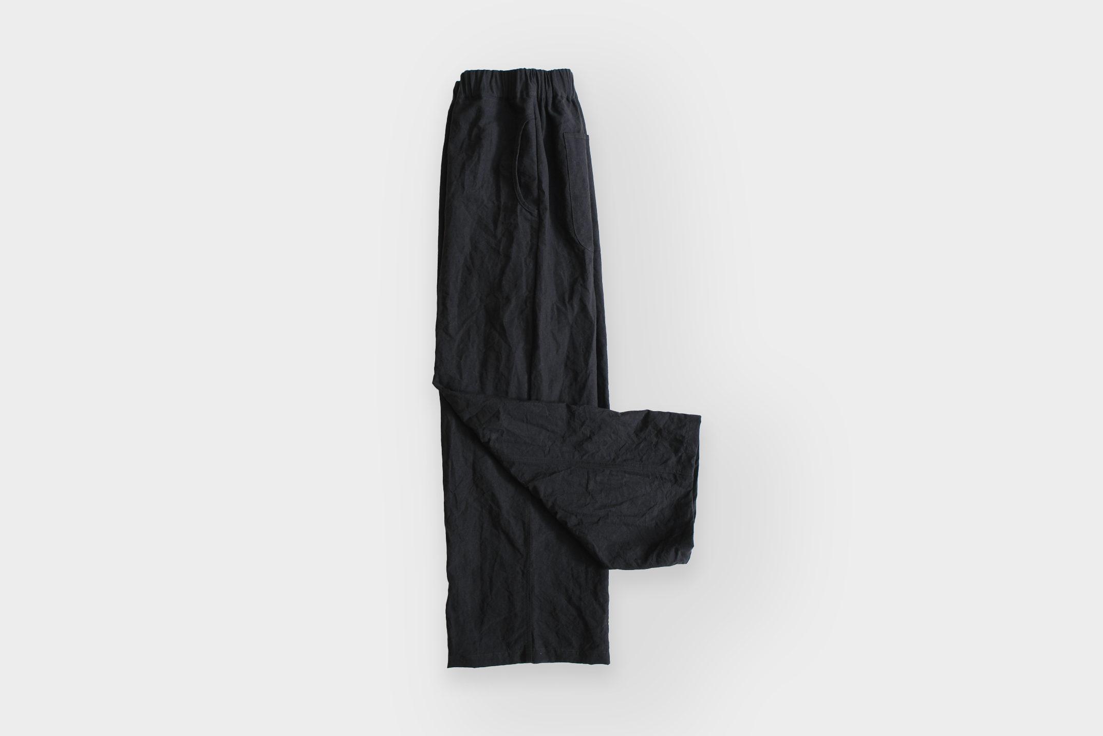 R20P5 "Solid Pants" Black Linen