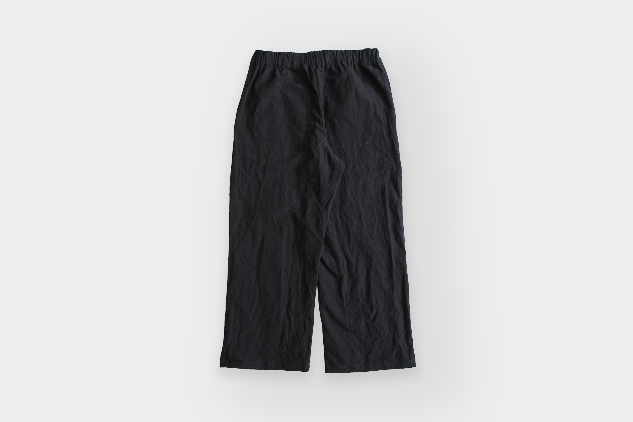 R20P5 "Solid Pants" Black Linen