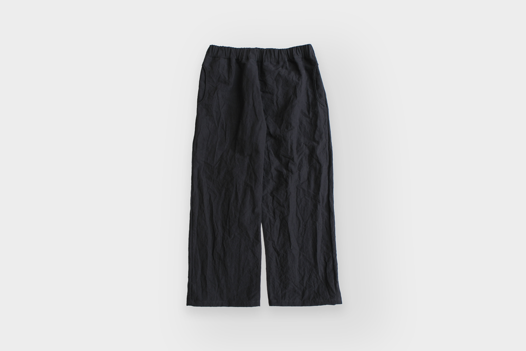 R20P5 "Solid Pants" Black Linen