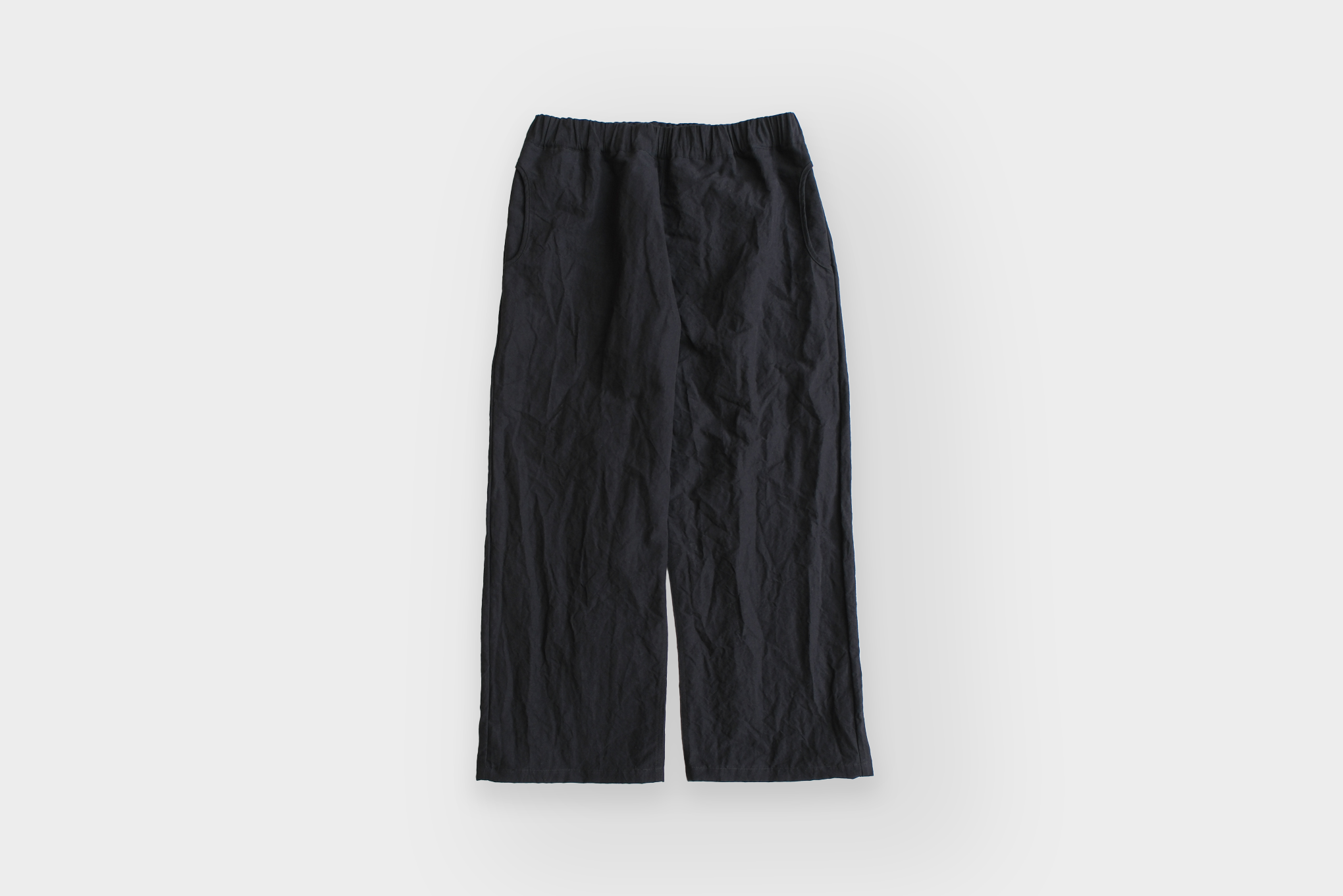 R20P5 "Solid Pants" Black Linen