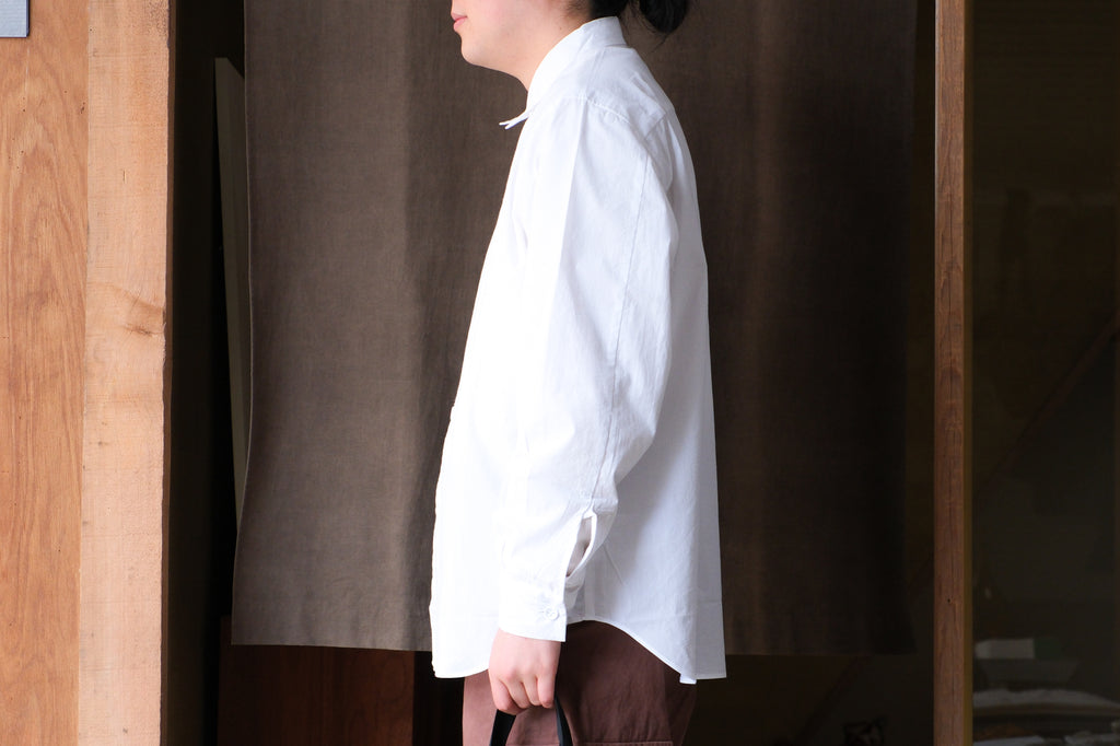 MAN-TLE R0S8 "Weather Shirt" Double White Cordlane