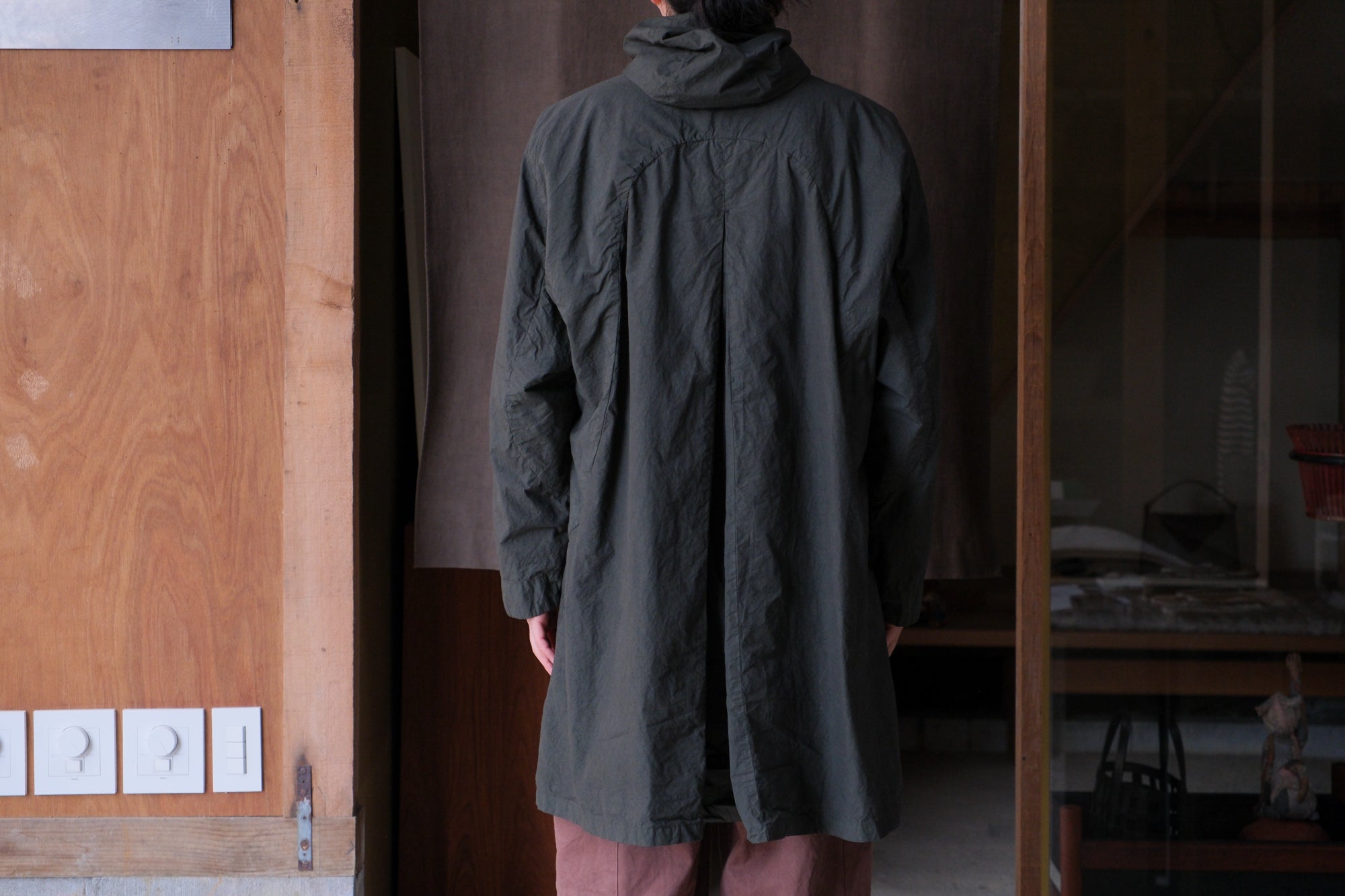 amachi.　Fabric Forming Field Coat