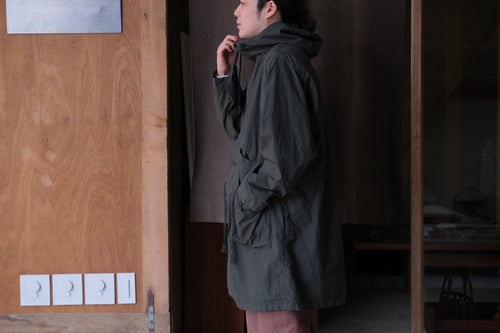 amachi.　Fabric Forming Field Coat