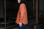 MAN-TLE　R21S8 "Weather Shirt PK" Rust Wool