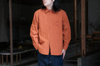 MAN-TLE　R21S8 "Weather Shirt PK" Rust Wool