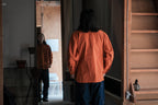 MAN-TLE　R21S8 "Weather Shirt PK" Rust Wool