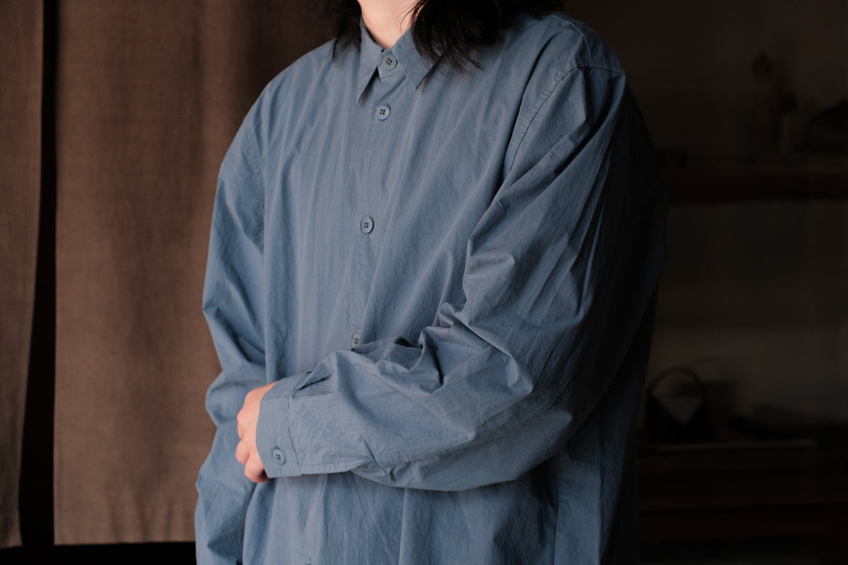 MAN-TLE　R21S8 Weather Shirt  Vapour
