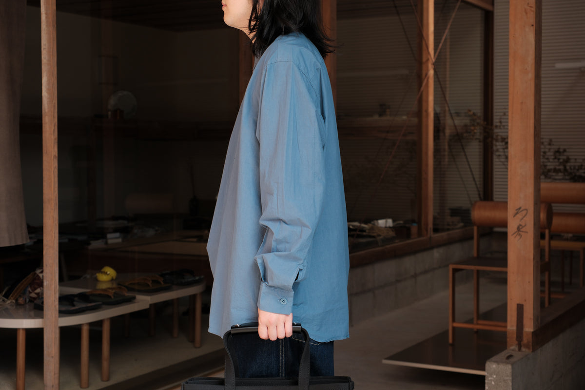 MAN-TLE　R21S8 Weather Shirt  Vapour