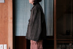amachi　Meeting Jacket -F0 Sumi ink dye