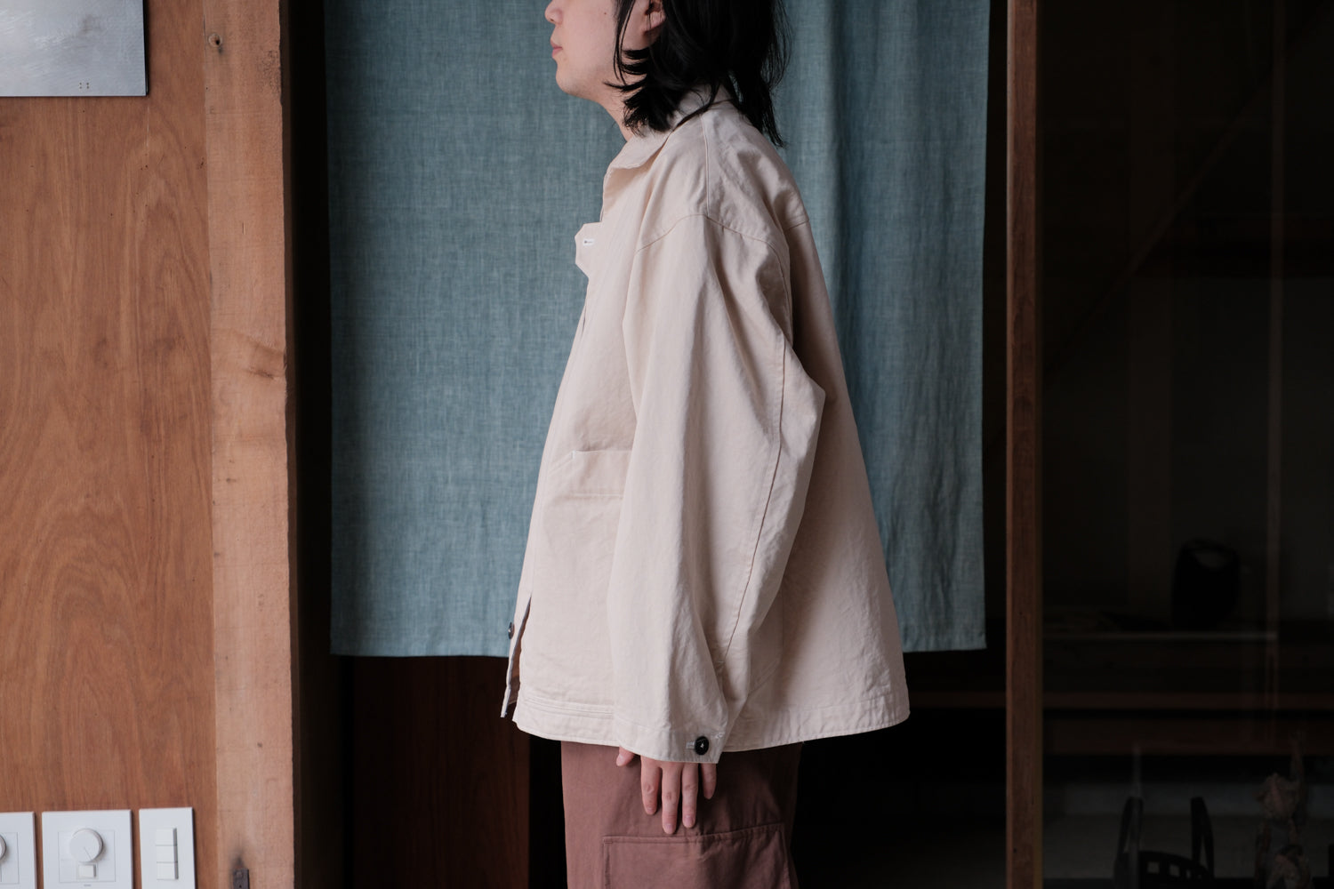 amachi　Meeting Jacket -F0 Off White