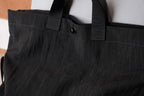 MAN-TLE R0B1 "Multi Handle Tote" Black Nylon