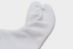 履物関づか 革足袋tanhi　White smooth  leather