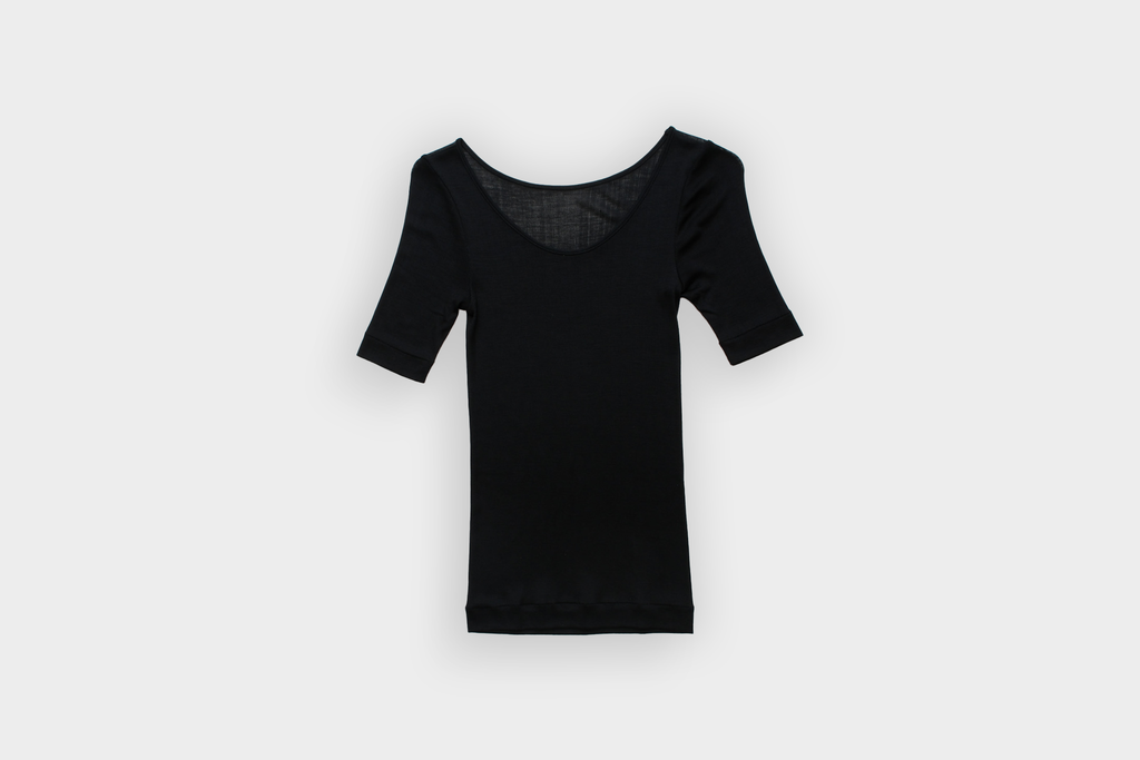 MALU JODY -2way neckline half sleeve-