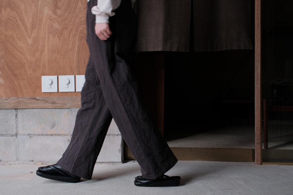 R20P5 "Solid Pants" Earth Linen