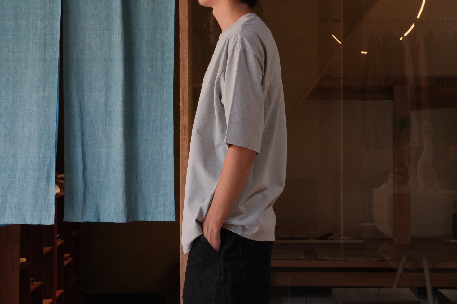 MAN-TLE T-SHIRT R17T4 Ash