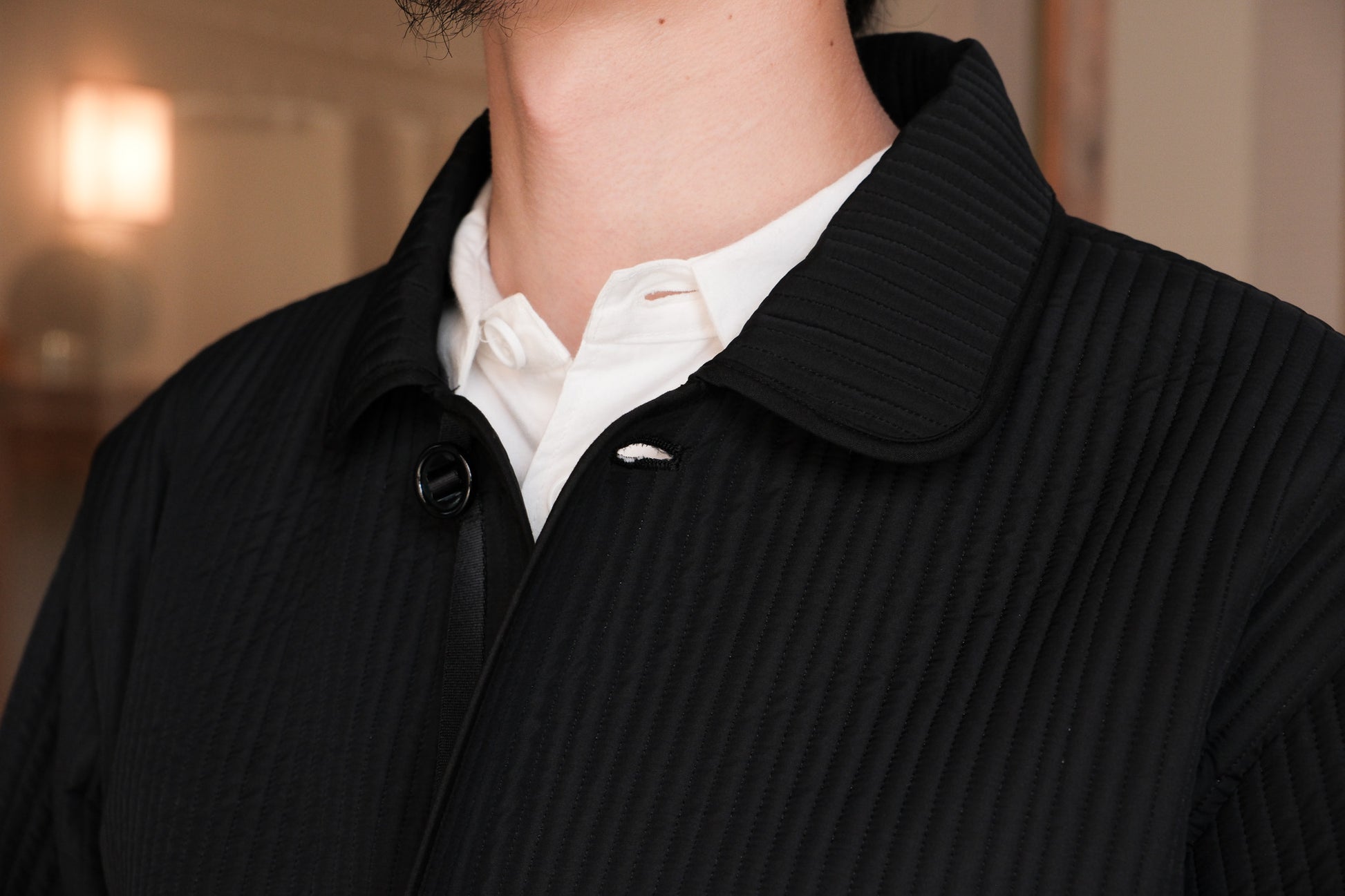 MAN-TLE OUTER R17O2 Black Nubi