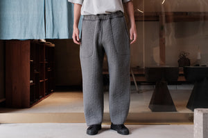 MAN-TLE PANTS R17O6 Charcoal Nubi