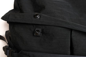 MAN-TLE GEAR R0G2 Black Nylon Messenger