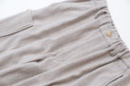 ARTS&amp;SCIENCE Samue work pants Vintagestripe mosser - Top beige