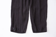 画像をギャラリービューアに読み込む, ARTS&amp;SCIENCE　Samue work pants　L/S loose dobby double cloth - Espresso
