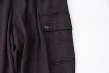 画像をギャラリービューアに読み込む, ARTS&amp;SCIENCE　Samue work pants　L/S loose dobby double cloth - Espresso
