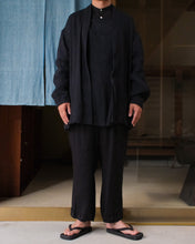 画像をギャラリービューアに読み込む, ARTS&amp;SCIENCE　Samue work pants　L/S loose dobby double cloth - Black
