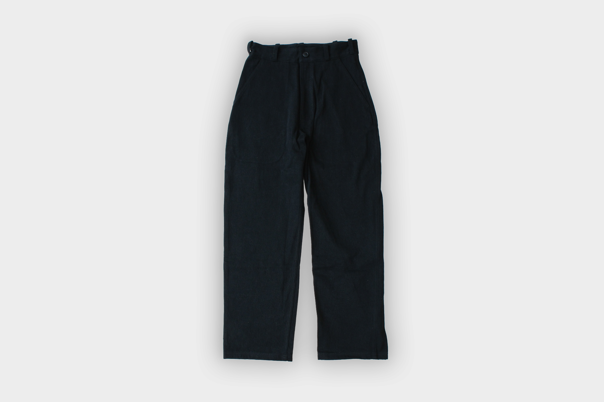 MAN-TLE　R19J6 Jebok Pants All Black Denim